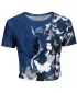 Női funkcionális prémium crop felső ALTISPORT VOJ/ALW022TR07 NAVY SZOKÁSOK