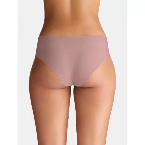 Női bugyi UNDER ARMOUR UA PURE STRETCH NS HIP - 3PK 1383895-673 TURMALIN RÓZSASZÍN 