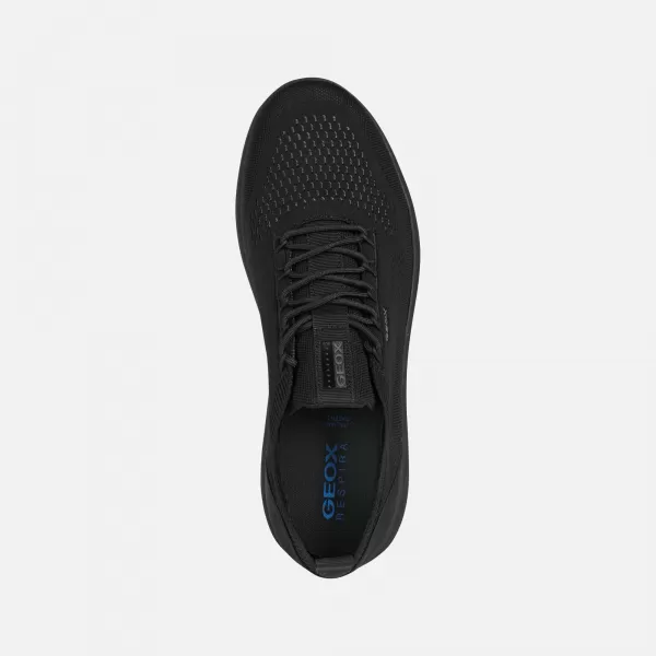  Férfi tornacipő GEOX SPHERICA G002564 FEKETE 