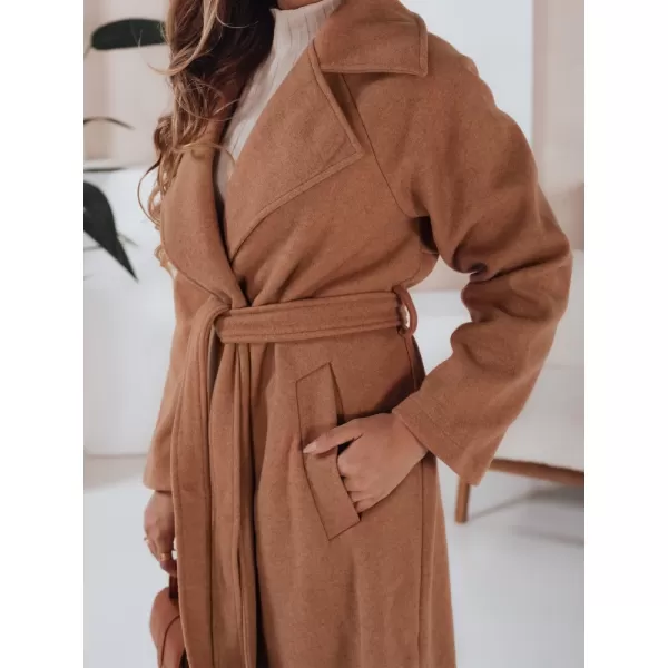  Női kabát DSTREET TY3885 KARAMELLA 