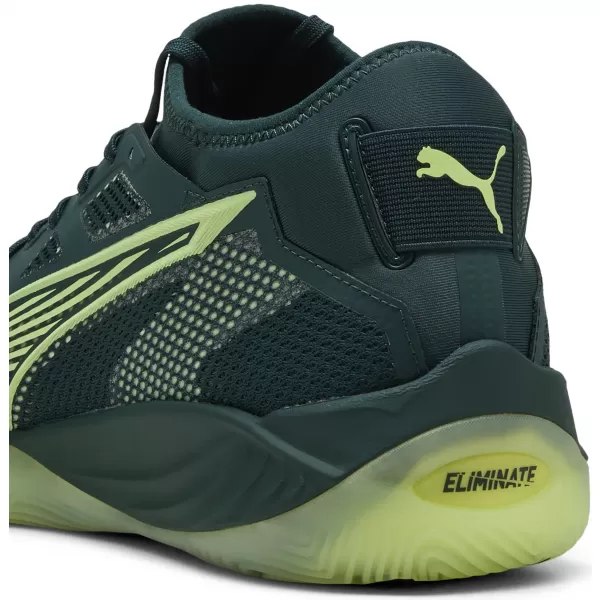  Férfi cipő PUMA ELIMINATE NITRO SQD 4 10843801 ZÖLD/POHÁR/FEHÉR/EZÜST 