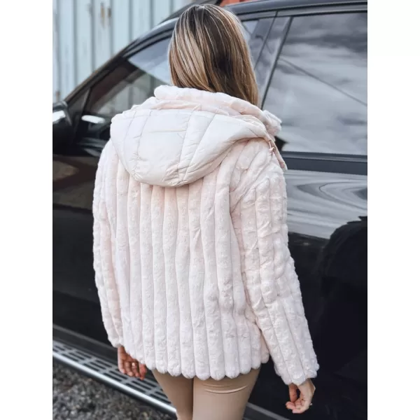  Női kabát DSTREET TY5277 RÓZSASZÍN 