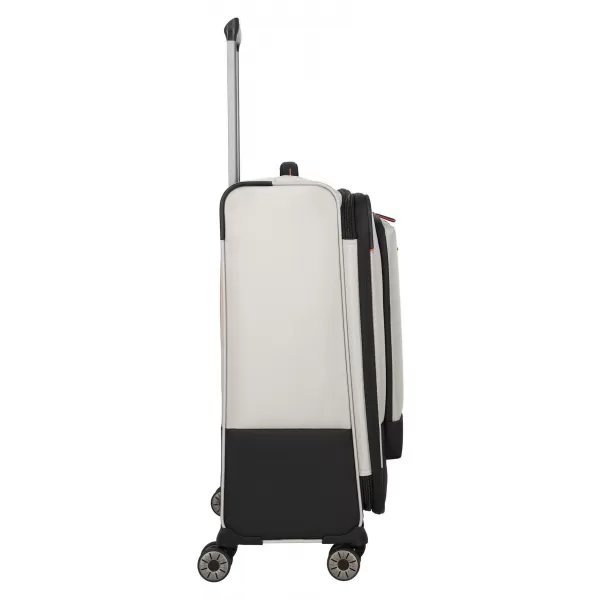  Bőrönd TRAVELITE CROSSLITE 5.0 M FEHÉR HOMOK 