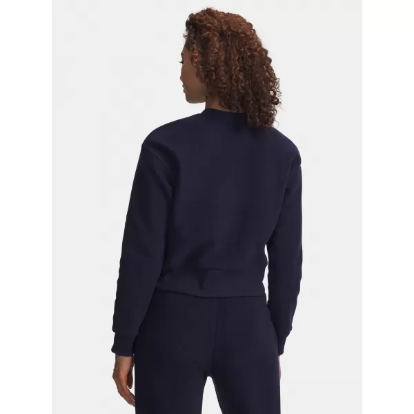  Női pulóver UNDER ARMOUR ICON TERRY VARSITY CREW KÉK 