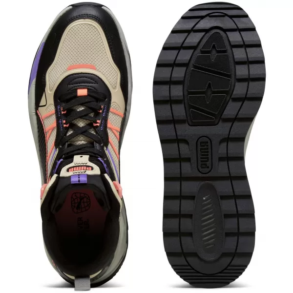  Csizma PUMA TRINITY MID HYBRID 39232703 GRANOLA/FEKETE/TÜZES KORALL 