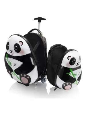 Bőrönd HEYS TRAVEL TOTS LIGHTWEIGHT KIDS PANDA