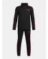 Fiúk készlet UNDER ARMOUR UA RIVAL KNIT TRACK SUIT 1363290-006 FEKETE