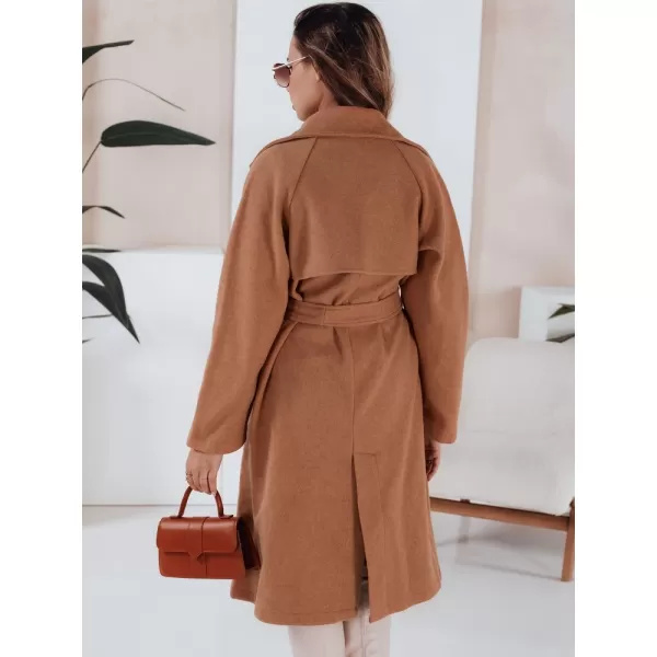  Női kabát DSTREET TY3885 KARAMELLA 