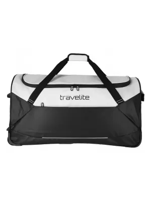 Táska TRAVELITE BASICS TROLLEY TRAVEL BAG FEKETE/FEHÉR