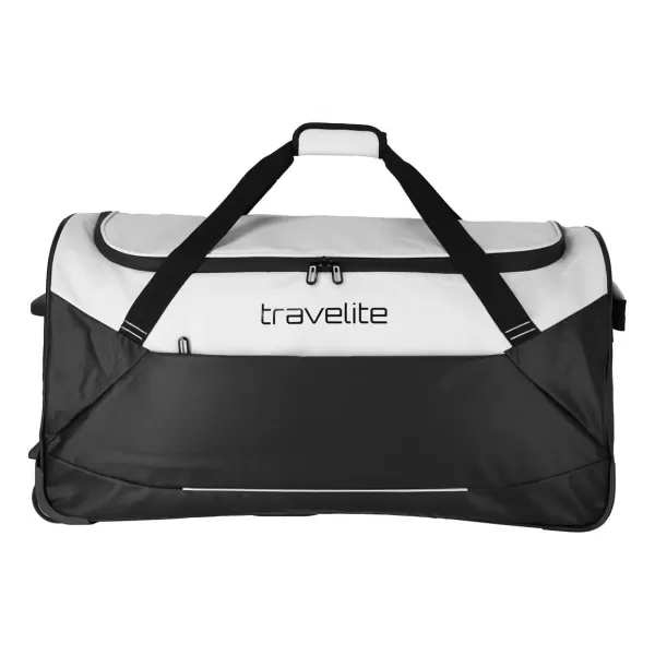  Táska TRAVELITE BASICS TROLLEY TRAVEL BAG FEKETE/FEHÉR 