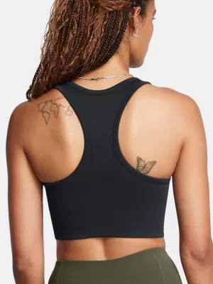 Női melltartó UNDER ARMOUR VANISH SEAMLESS MID BRA 1384419-001 FEKETE