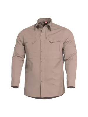 Férfi ing PENTAGON PLATO SHIRT K02019 KHAKI