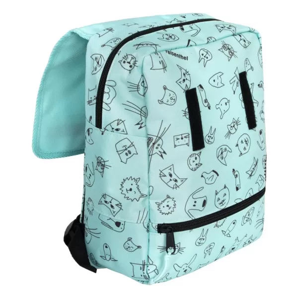  Hátizsák REISENTHEL BACKPACK KIDS MACSKÁK ÉS KUTYÁK MENTA 