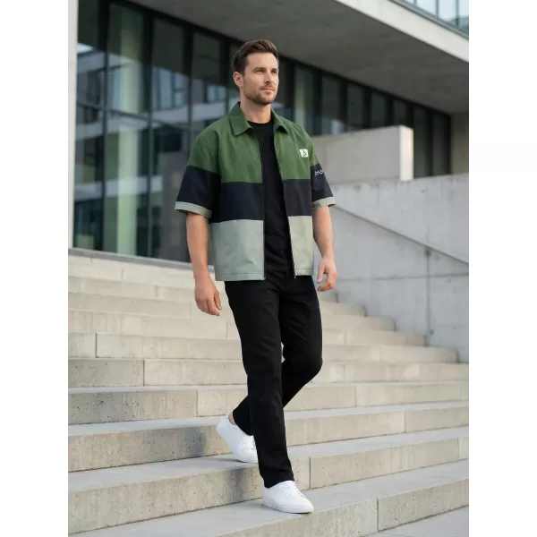  Prémium férfi ing ALTISPORT VOJ/ALM051KOS01 KHAKI 