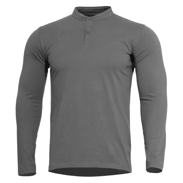  Ing PENTAGON ROMEO 2.0 HENLEY SHIRT K09016 FARKAS/SZÜRKE 