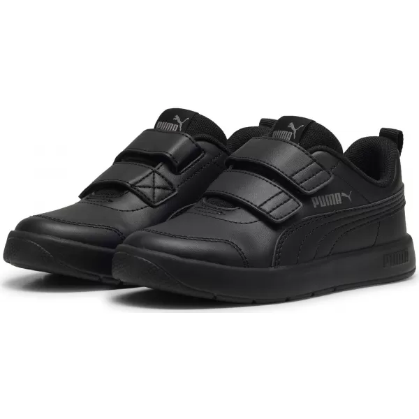  Bébi cipő PUMA COURTFLEX V3 V PS 39764201 PUMA FEKETE/FEKETE/ÖNTÖTTVAS 