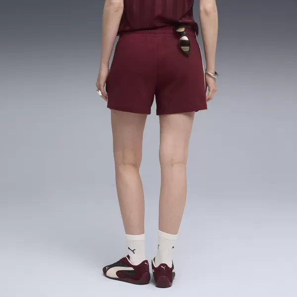  Hölgyek rövidnadrágja PUMA T7 PINTUCK SHORTS 4' 63213996 RUBIN CSILLOGÁS 