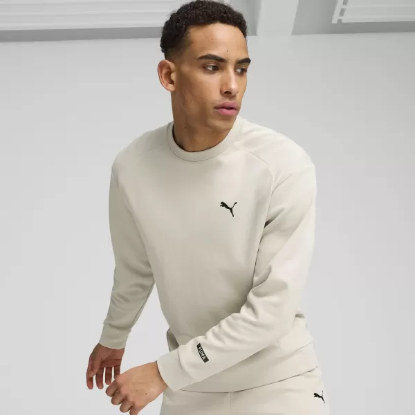  Férfi pulóver PUMA RAD/CAL CREW DK 68161868 SIVATAGI POR 