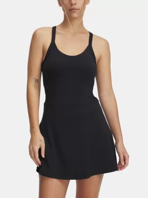 Ruha UNDER ARMOUR MERIDIAN DRESS 6000374-001 FEKETE