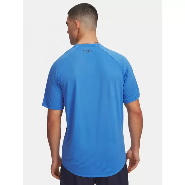  Férfi póló UNDER ARMOUR UA TECH FADE SS 6005916-402 KÉK 