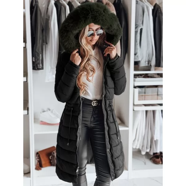  Női kabát DSTREET TY5023 FEKETE 
