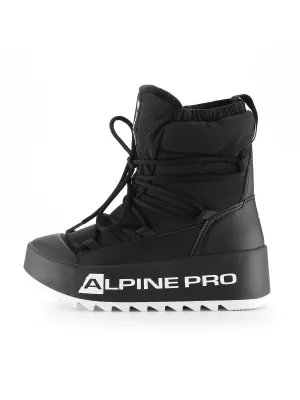 Női csizma ALPINE PRO PRIBA FEKETE