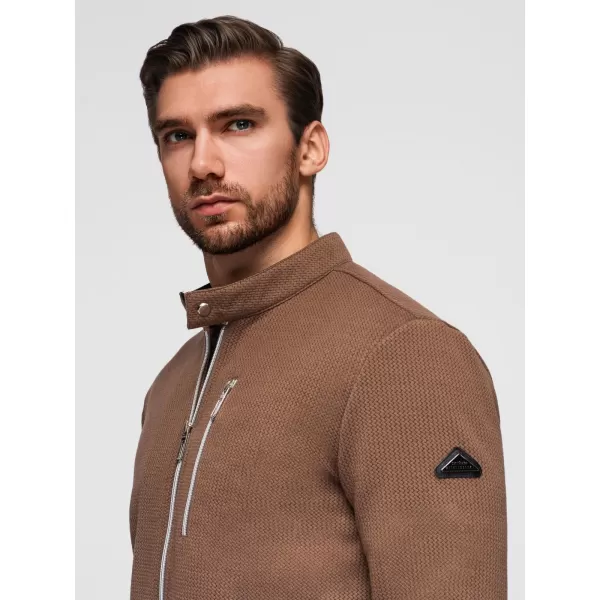  Kabát OMBRE OM-JANP-0229 BARNA 