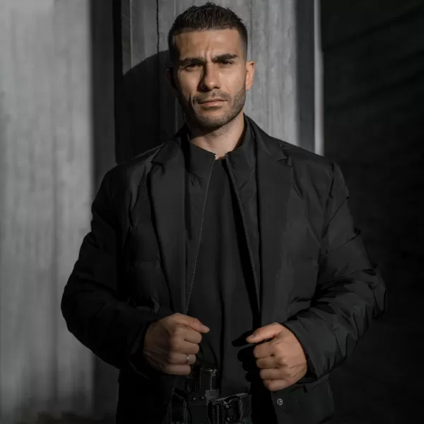  Kabát PENTAGON ALPHA DOWN BLAZER K08051 BARNA SZÜRKE 