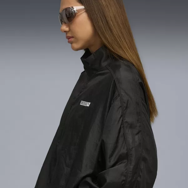  Női kabát PUMA X ROSÉ T7 TRACK JACKET 63379301 PUMA FEKETE 