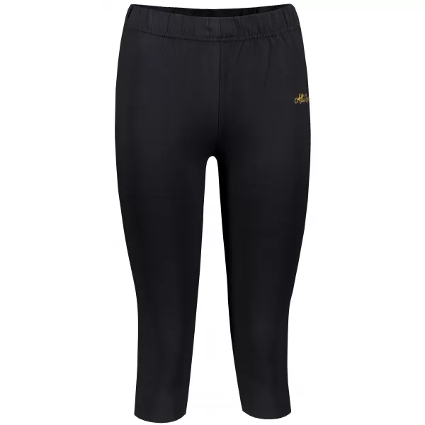  3/4-es női leggings ALTISPORT OWECA FEKETE 