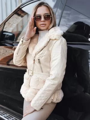 Női kabát DSTREET TY5275 EKRÜ