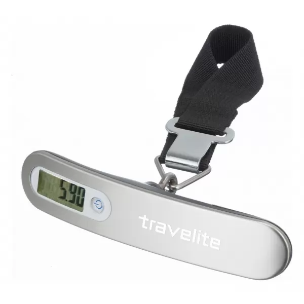  Kézi mérleg TRAVELITE LUGGAGE SCALE EZÜST 