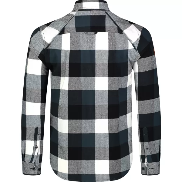  Flanel ing NORDBLANC QUANTUM NBSSM8243 SZÜRKE/ZÖLD 