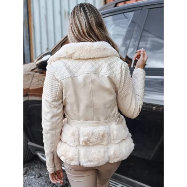  Női kabát DSTREET TY5275 EKRÜ 