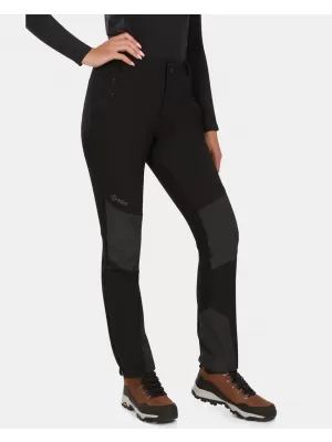 Női softshell nadrág KILPI NUUK-W ZL0412KI FEKETE