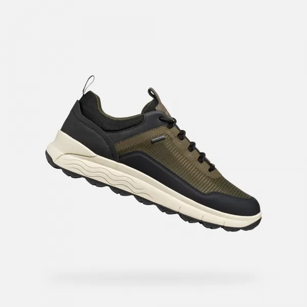  Férfi tornacipő GEOX SPHERICA 4X4 B ABX G011286 KHAKI 