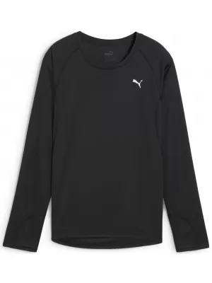 Ing PUMA W RUN VELOCITY LONG SLEEVE (POLY) 52658101 PUMA FEKETE