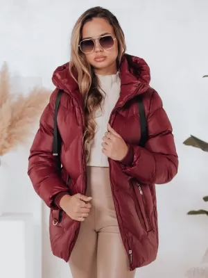 Női kabát DSTREET TY5005 PIROS