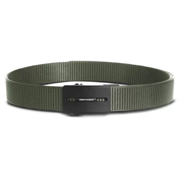  Öv PENTAGON REGAL BELT 35MM BLK K17103 OLÍVA ZÖLD 