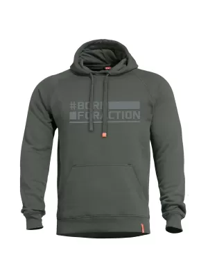 Pulóver PENTAGON PHAETON HOOD SWEATER K09021-BA06 TEREPSZÍNŰ ZÖLD