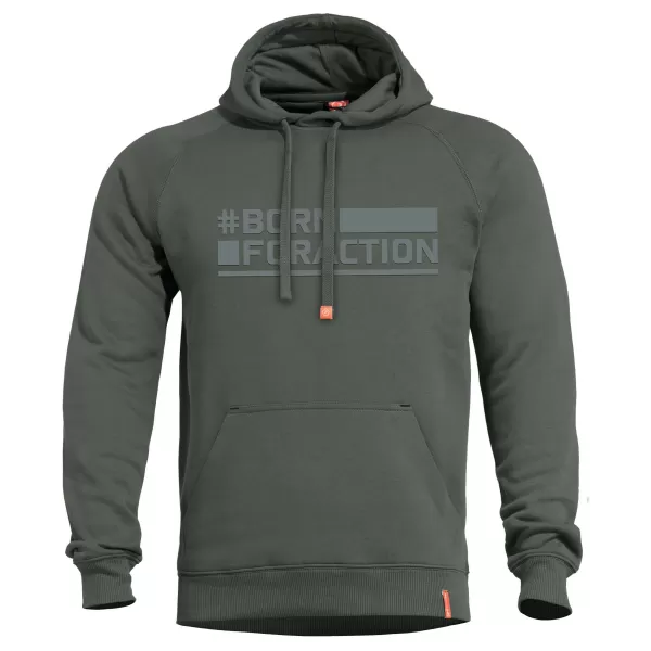  Pulóver PENTAGON PHAETON HOOD SWEATER K09021-BA06 TEREPSZÍNŰ ZÖLD 