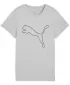 Ing PUMA W TAD ESSENTIAL HEATHER LOGO TEE 52589304 VILÁGOSSZÜRKE HEATHER