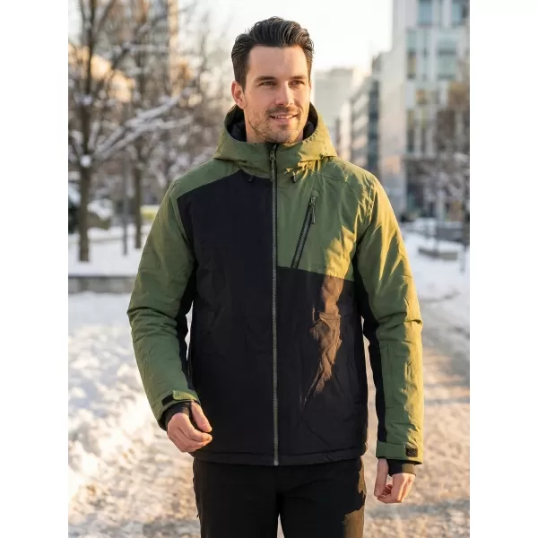  Férfi téli kabát ALTISPORT GALLUS KHAKI 