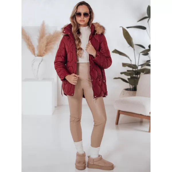  Női kabát DSTREET TY5014 PIROS 