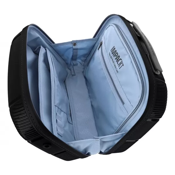  Bőrönd IMPACKT IP1 BEAUTY CASE LÁVAFEKETE 