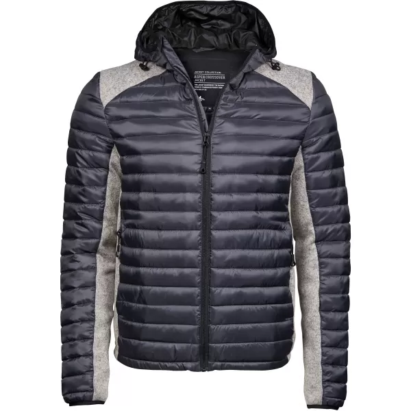  Férfi dzseki TEE JAYS | TJ 9610 TÉRSZÜRKE/SZÜRKE MELANGE 