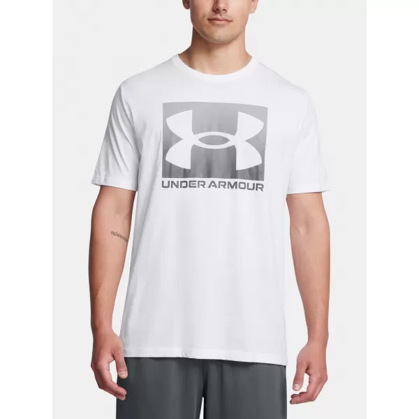  Férfi póló UNDER ARMOUR UA M BOXED SPORTS UPDATED SS 1386793-100 FEHÉR 