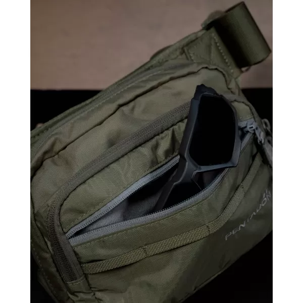  Vese PENTAGON RUNNER K17066 OLÍVA ZÖLD 