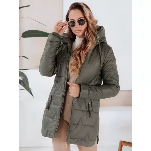  Női kabát DSTREET TY5090 ZÖLD 