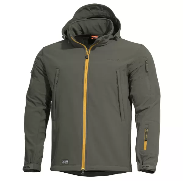  Kabát PENTAGON ARTAXES ESCAPE SOFT-SHELL JACKET K08035 DARÁL ZÖLD 